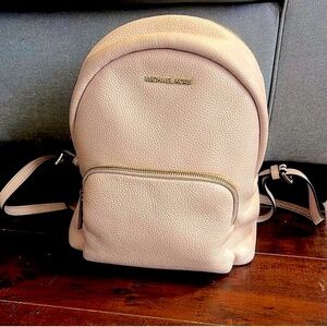 Baby Pink Michael Kors Backpack